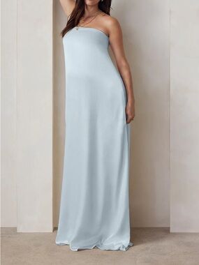 Brushed Satin Gown